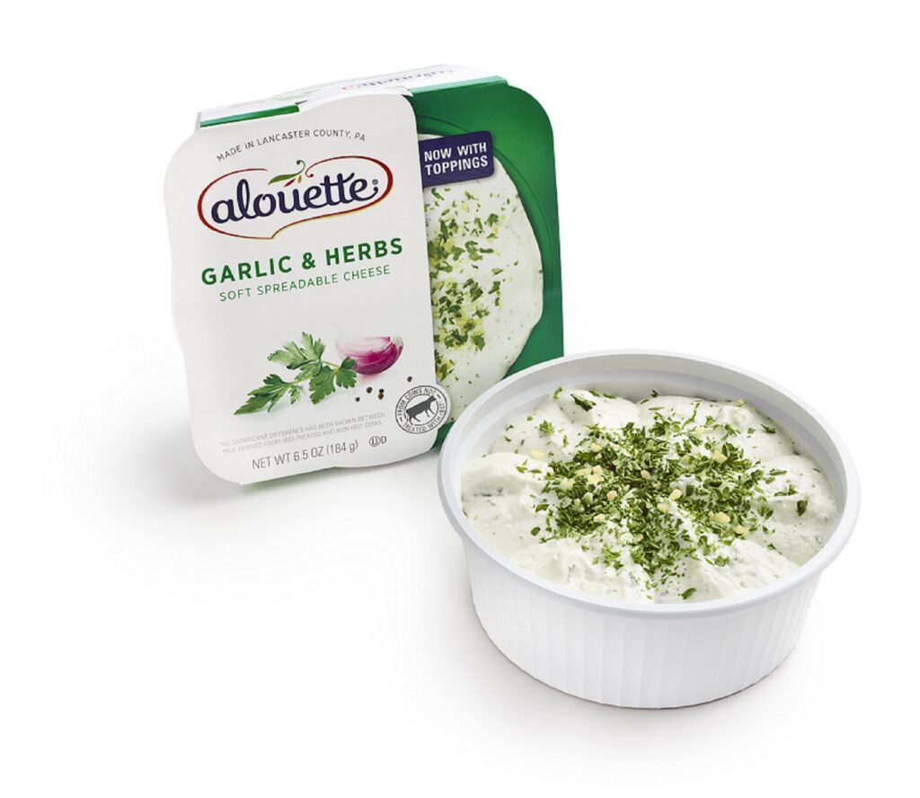 Alouette Garlic & Herbs Soft Spreadable Cheese 6.5 Oz - Cheese Lover ...